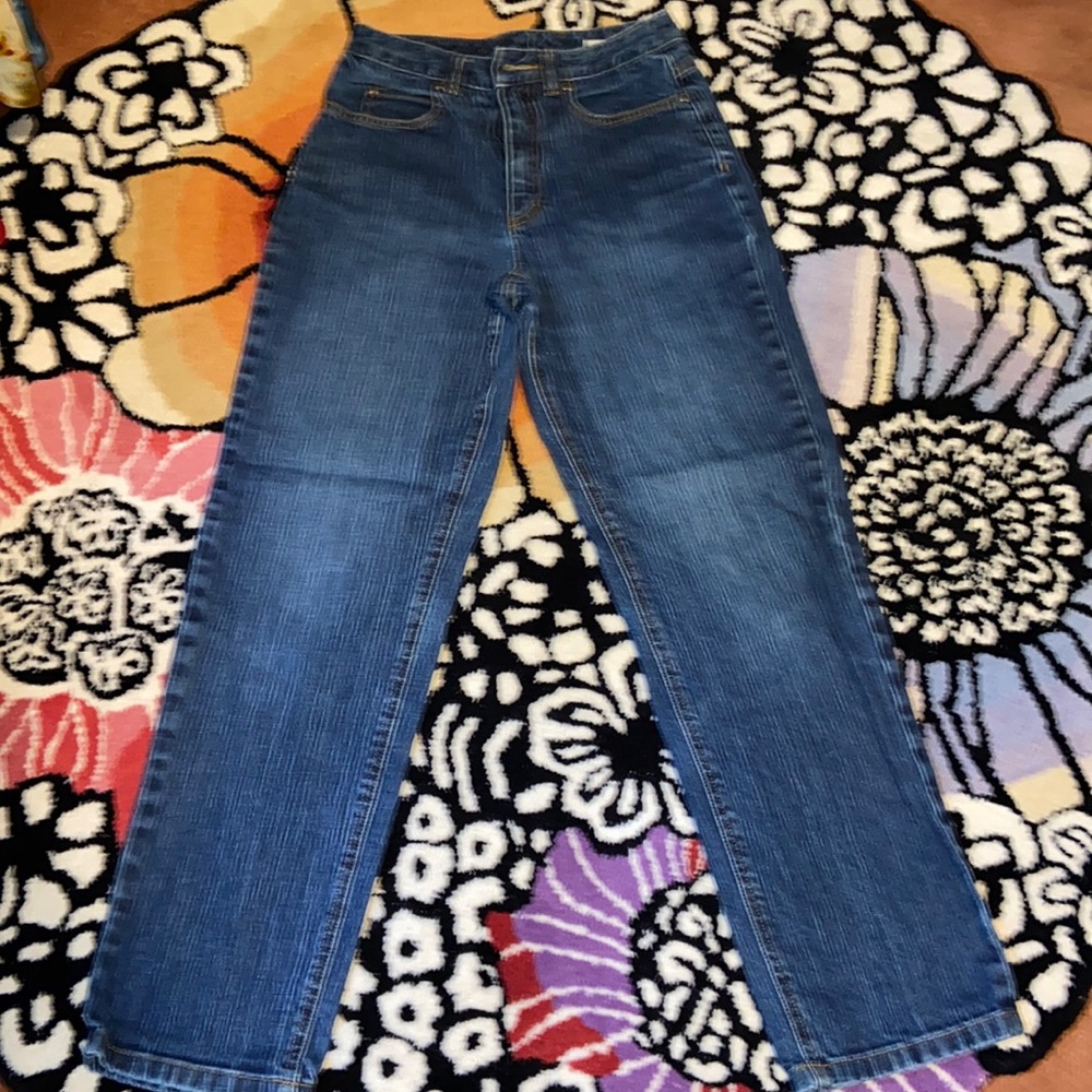 TALBOTS STRAIGHT LEG JEANS SZ 2P